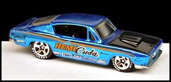 hot wheels 50th anniversary 67 hemi barracuda