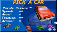 Purple Passion was playable in Hot Wheels Velocity X GBA