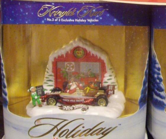 Hotwheels holiday 2001年クリスマス仕様 Holiday Hot Wheels 2001 Slightly Modified Santa Claus Car 1