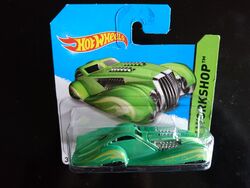 2014 Hot Wheels HW WORKSHOP Screamliner 204/250 Green Version 