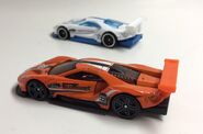 '16 Ford GT Race. Orange "Powered by Ecoboost" recolor