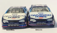 Front bumper and base on the BASIC car is much Higher