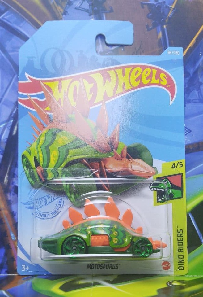 Hot Wheels T Rextroyer, [Green] 24/250 Dino Riders 1/5