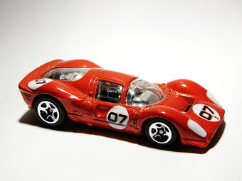 hot wheels ferrari p4 2001