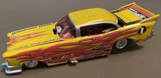 2000 '57 Chevy Funny Car (Metalflake Yellow)