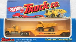 Hot Wheels Vintage CAT Dump Truck - Workhorses 1981 - Fabriqué à Hong Kong