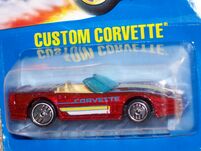 Custom Corvette displaced tampo