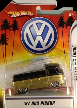 California Local M2551 '67 Bus PU Gold Black ref-1