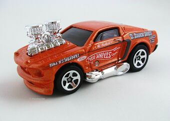 hot wheels 68 mustang tooned