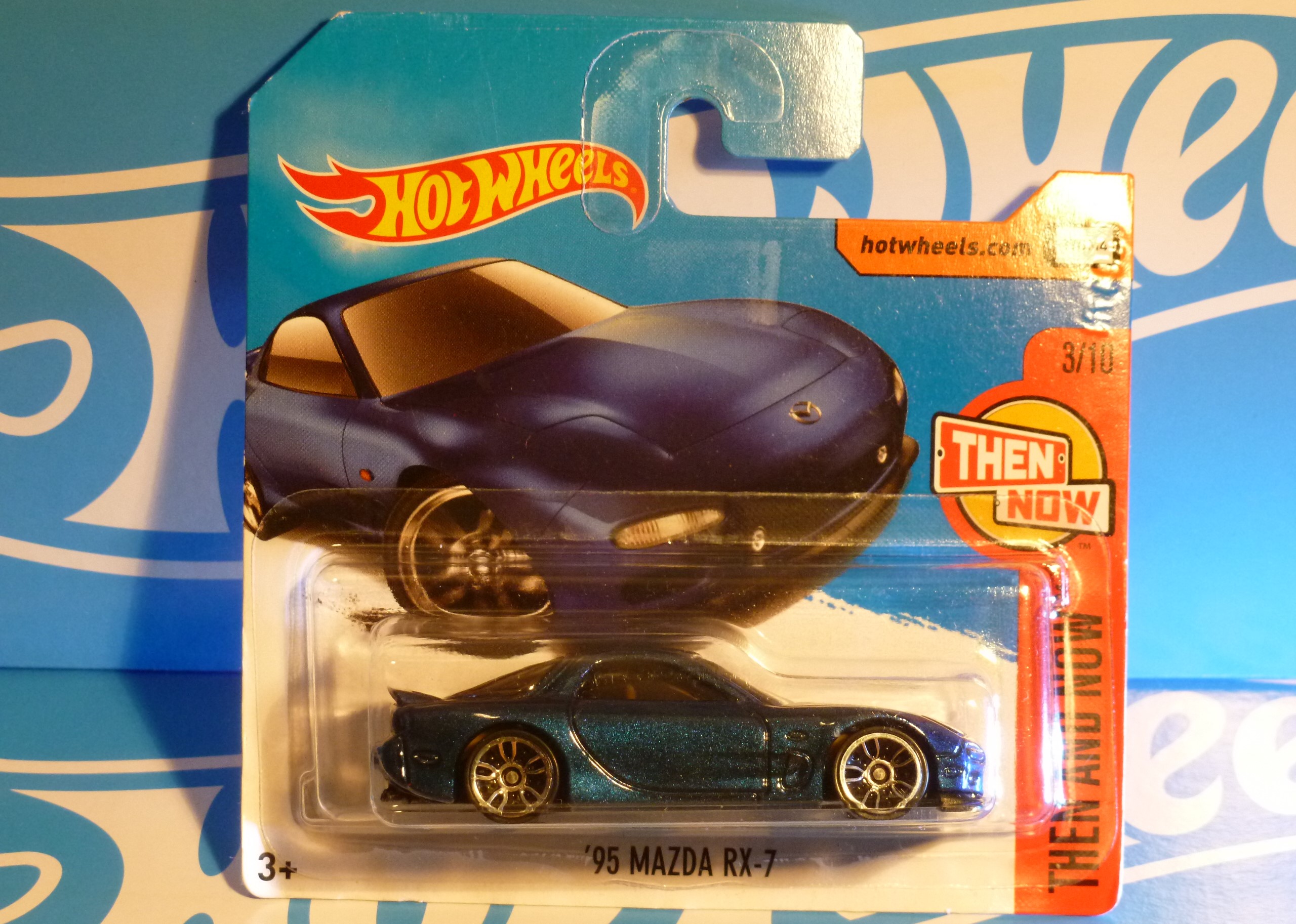 hot wheels mad mike rx7