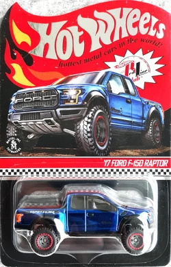 ホットウィール　RLC ‘17 フォード　F-150 ラプター　レア 17 Ford F-150 Raptor – 19 RLC-Exclusive GULF 1200pxOTD