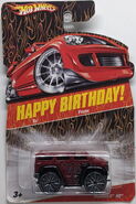 2008 Happy Birthday series release on card.