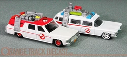 Hot Wheels Ecto-1 Ghostbusters (2016) - Voiture Miniature Blanche 7/8 Neuve