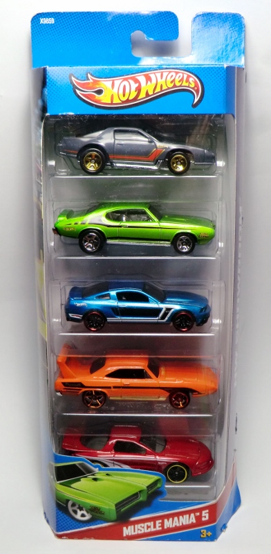 Muscle Mania 5-Pack (2013) | Hot Wheels Wiki | Fandom