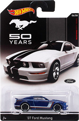 hot wheels mustang 50 years