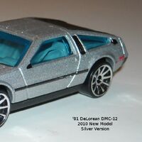 hot wheels rlc delorean
