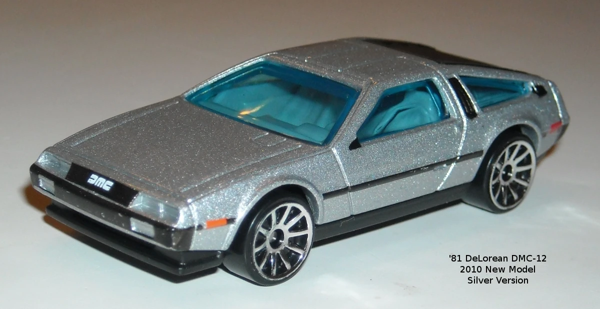 Hot Wheels Boulevard Series DMC DeLOREAN 164 Scale Diecast Vehicle