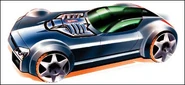 Sketch by Alec Tam found on the 2000's Hot Wheels Website archived assets.