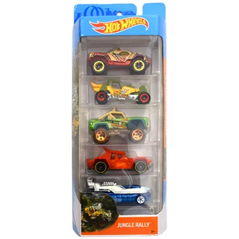hot wheels jungle rally 5 pack