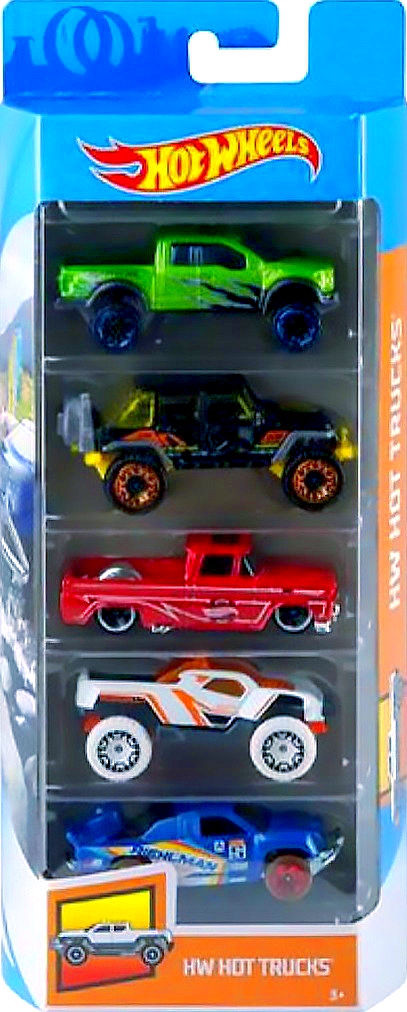 Hot Wheels 5 Voiture Pack-HW HOT camions série 2020-Brand New Boxed 