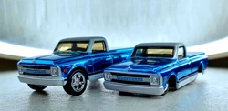 Hot Wheels RLC 2021 – Chevrolet C/10 1969, 1/64, Carte Abîmée