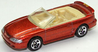 hot wheels 1996 mustang gt