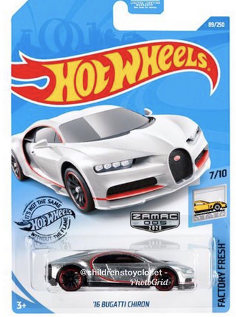 bugatti chiron hot wheels 2019