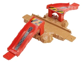 Crossroad Crash HW TB Stock Photo