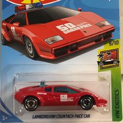 Lamborghini countach police car hot wheels shop