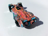 Prince Kabala Race Car rear view