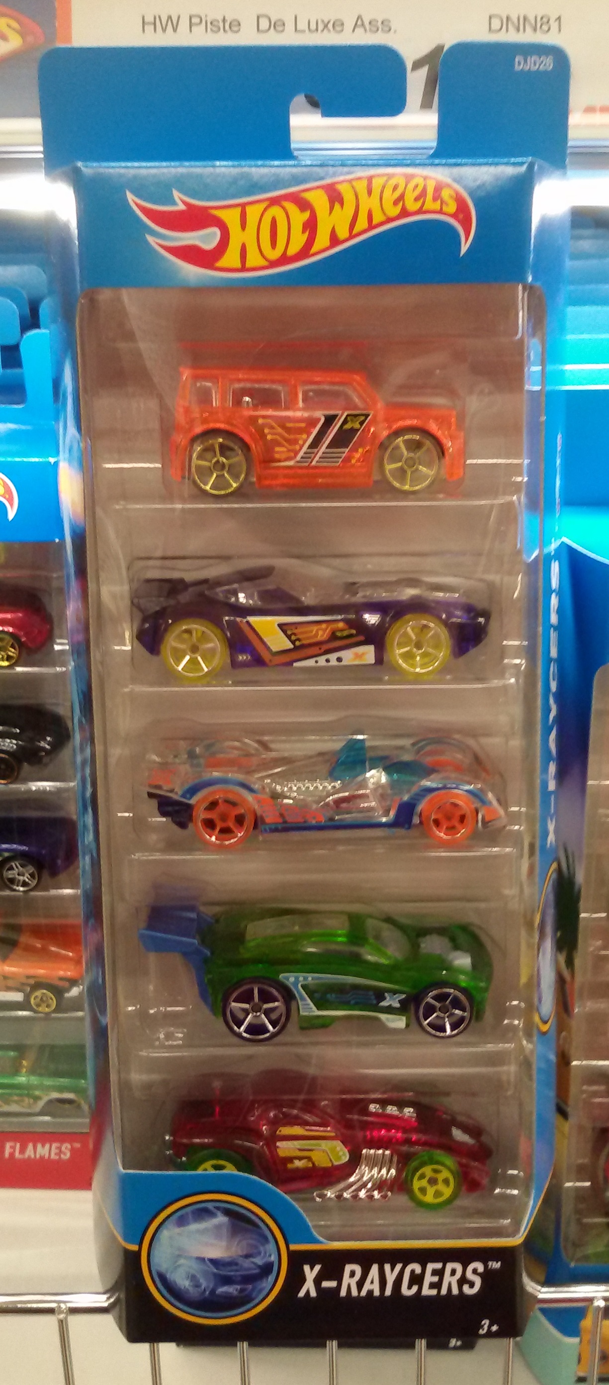 Pack Hot Wheels X-Raycers