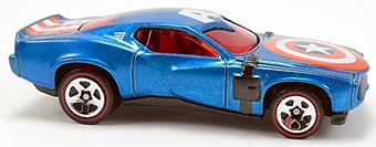 captain america car hot wheels