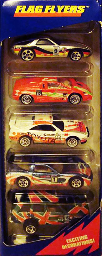 hot wheels flag flyers gift pack