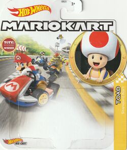 Hot Wheels Mario Kart Mario, Standard Kart Vehicle