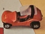 Prototype from a 1970 Mattel Catalog (Enamel Red with Black strap decal)