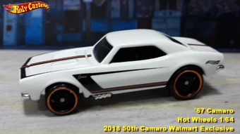 hot wheels 67 camaro 50th anniversary