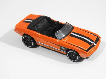 hot wheels 69 camaro tm gm