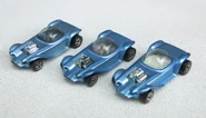 US casting in light blue with different interiors