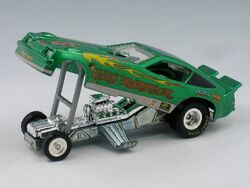 ホットウィール76 CHEVY MONZA F/C - TIKI WARRIOR Hot Wheels Drag Strip Demons 2010, '76 Chevy Monza F/C