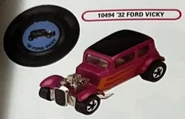 Prototype with additional decals for the Vintage Series (1995 Mattel catalog)