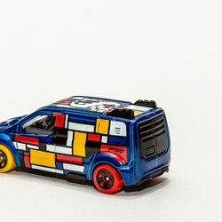 Hot wheels ford transit connect 2018 clearance