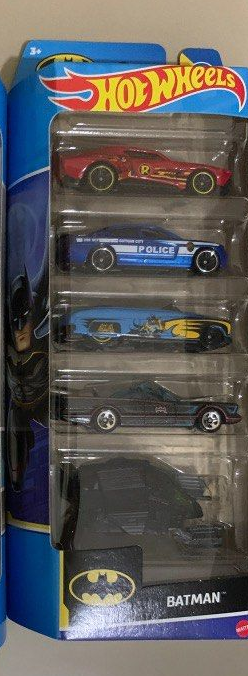 Hot Wheels 5 pack Batman 