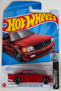 89 Mercedes-Benz 560 SEC AMG | Hot Wheels Wiki | Fandom