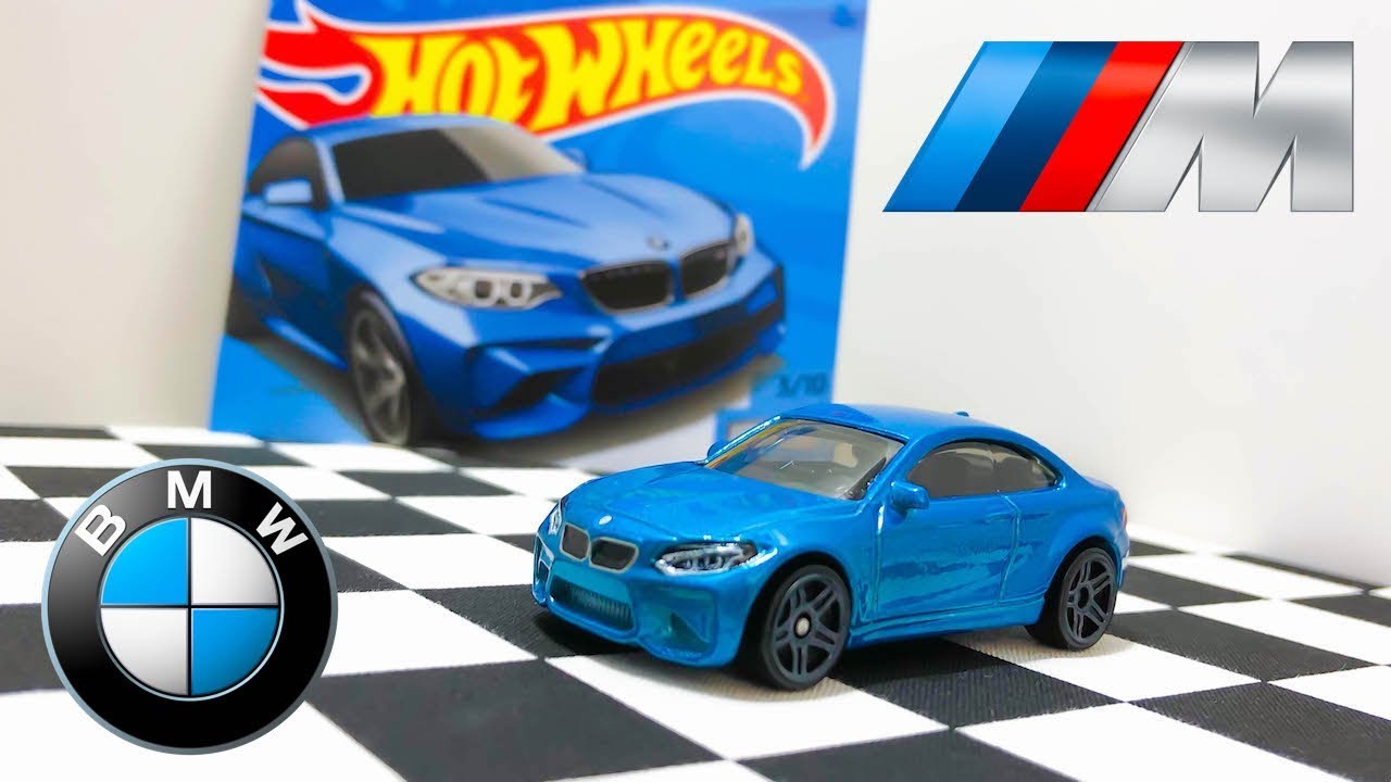 HOT WHEELS BMW M2 2 SERIES RED COUPE FACTORY FRESH 75 MM MINT 