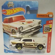 '57 Chevy - 2018 Holiday Racers 4/6 version - International Short Card Packaging