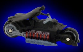 Batcycle with Batman