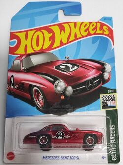 Miniature hot wheels Mercedes Benz 300 SL - Hot wheels