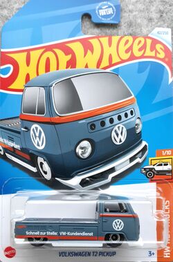 Hot wheels volkswagen t2 pickup treasure hunt top