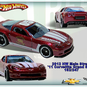 hot wheels 11 corvette grand sport
