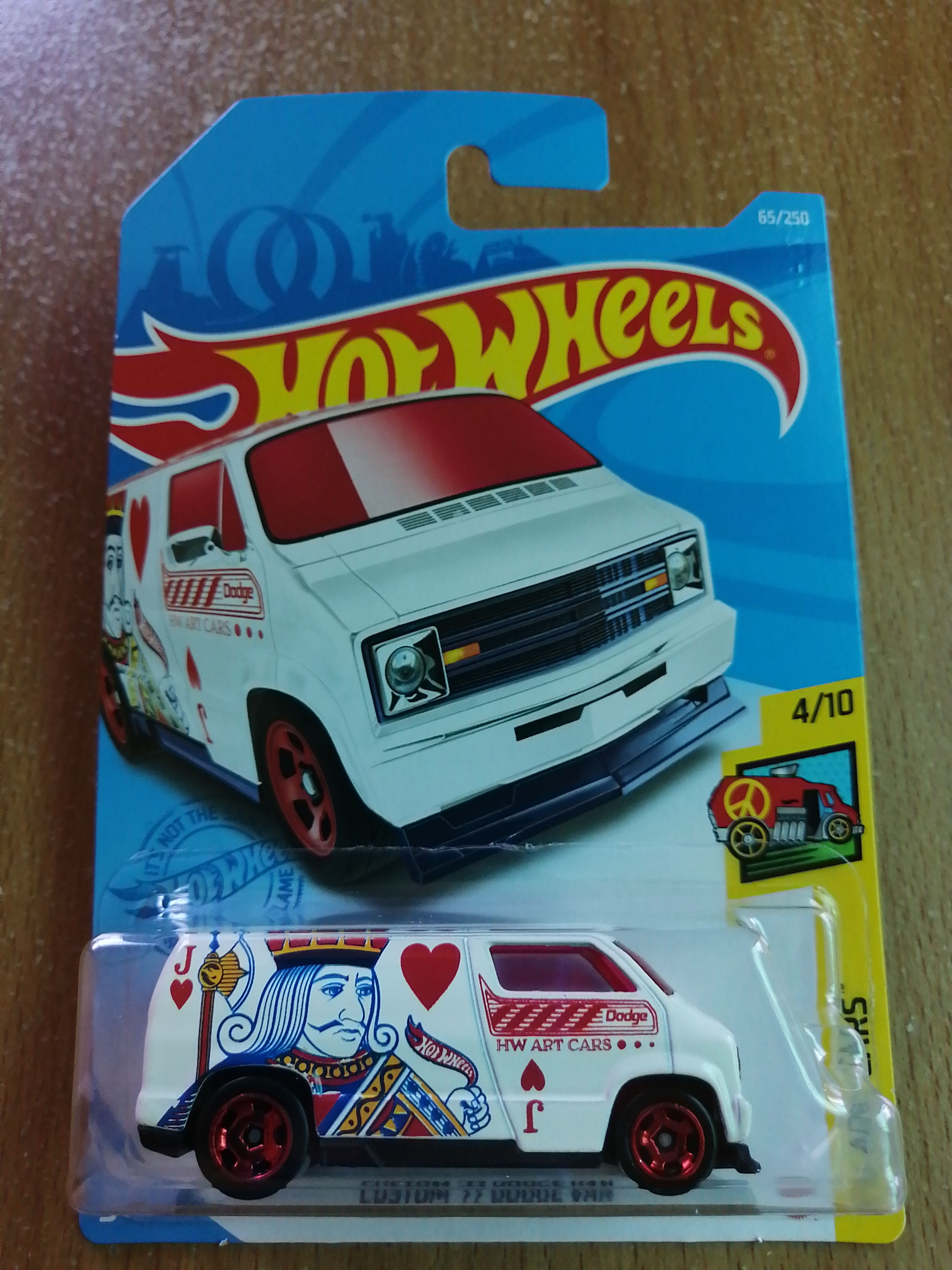 hot wheels custom dodge van